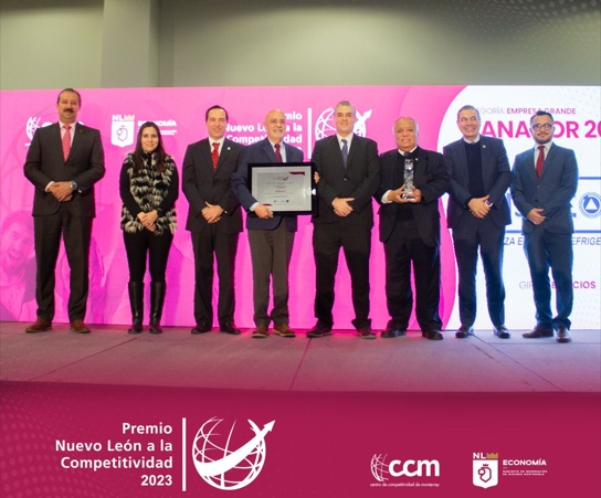 Ganador del Premio Nuevo León a la Competitividad 2023
